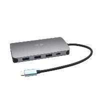 USB-C METAL DOCK HDMI/VGA WITH LAN + CHARGER 112W