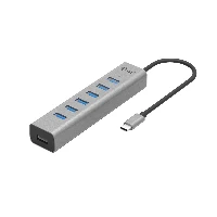 I-TEC USB-C CHARGING METAL HUB 7 PORT