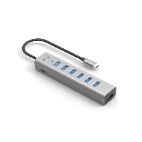 I-TEC USB-C CHARGING METAL HUB 7 PORT