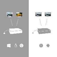 USB-C TO DUAL HDMI VIDEO ADAPTER