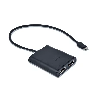 USB-C TO DUAL DISPLAY PORT VIDEO ADAPTER