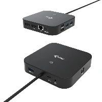 USB-C DUAL DISPLAY DOCKING STATION WITH P.D. 100W