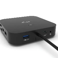 USB-C DUAL DISPLAY DOCKING STATION WITH P.D. 100W