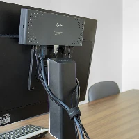 DOCKING STATION BRACKET FOR MONITOR WITH FLAT VESA