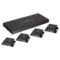 EXTENDER SPLITTER HDMI   IR CAT.6 50M, 4 PORTE