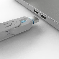 SERRATURE PER PORTE USB BLU