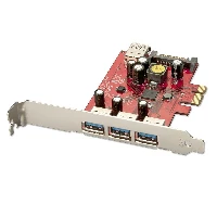 SCHEDA USB 3.0 3+1 PCIE