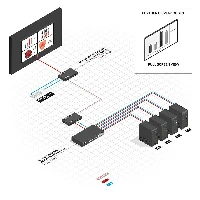 SWITCH KVM HDMI 4K QUAD VIEW, 4 PORTE