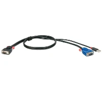 CAVO KVM SERIE COMBO USB   VGA PER SWITCH, 3M