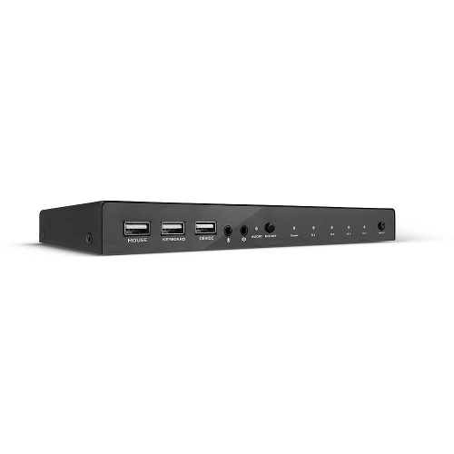 SWITCH KVM HDMI 4K60, USB 2.0   AUDIO, 4 PORTE