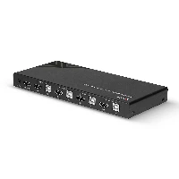 SWITCH KVM HDMI 4K60, USB 2.0   AUDIO, 4 PORTE