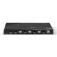 SWITCH KVM HDMI 4K60, USB 2.0   AUDIO, 4 PORTE