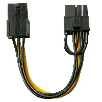 CAVO DI ALIMENTAZIONE 1X6 POLI F A 1X8 POLI M PCIE