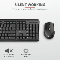 ODY WIRELESS KEYBOARD   MOUSE IT