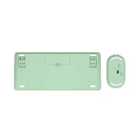 LYRA WL KEYBOARD   MOUSE IT GREEN