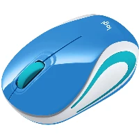 LOGITECH WIRELESS MINI MOUSE M187 - BLUE