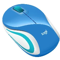 LOGITECH WIRELESS MINI MOUSE M187 - BLUE