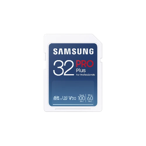 SAMSUNG SD CARD PRO PLUS 32GB V30 U3 100-40MB/S