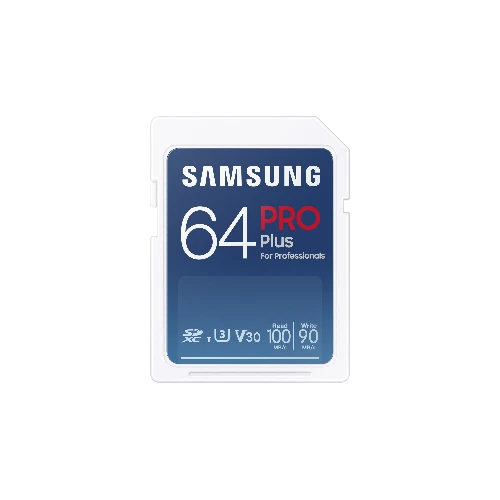 SAMSUNG SD CARD PRO PLUS 64GB V30 U3 100-90MB/S