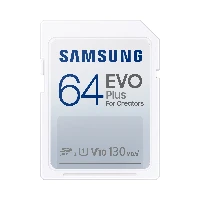 SAMSUNG SD CARD EVO PLUS 64GB V10 U1 130MB/S