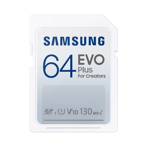 SAMSUNG SD CARD EVO PLUS 64GB V10 U1 130MB/S
