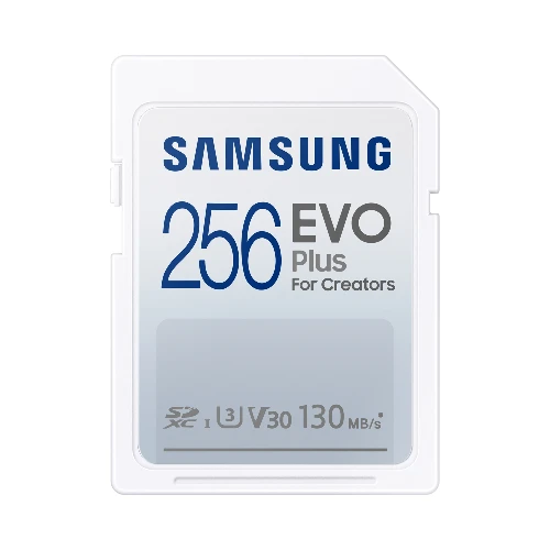 SAMSUNG SD CARD EVO PLUS 256GB V10 U1 130MB/S