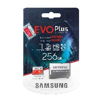 SAMSUNG MICRO SD EVO PLUS 256GB UHS-I 100-90MB/S