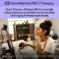 HP 925 Ergonomic Vertical Mouse, 170 mm, 100 mm, 77 mm, 167 g, 185 mm, 115 mm