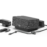 Logitech LOGI DOCK FOCUS ROOM KIT, Personal video conferencing system, 4K Ultra HD, 90 fps, 5x, Graphite