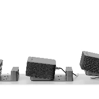 Logitech LOGI DOCK FOCUS ROOM KIT, Personal video conferencing system, 4K Ultra HD, 90 fps, 5x, Graphite