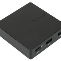 Targus DOCK412EUZ, Wired, USB 3.2 Gen 1 (3.1 Gen 1) Type-C, 3.5 mm, Black, Kensington, ABS synthetics