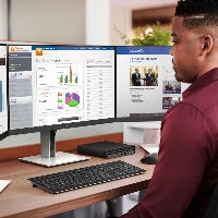 HP E-Series E24d G4, 60.5 cm (23.8