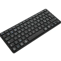 Targus AKB862IT, Full-size (100%), Bluetooth, QWERTY, Black