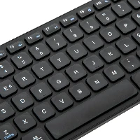 Targus AKB862IT, Full-size (100%), Bluetooth, QWERTY, Black