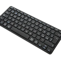 Targus AKB862IT, Full-size (100%), Bluetooth, QWERTY, Black