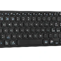 Targus AKB862IT, Full-size (100%), Bluetooth, QWERTY, Black