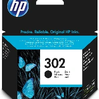 HP 302 BLACK INK CARTRIDGE