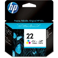 HP CARTUCCIA TRICROMIA N.22 5ML 165 PAGINE