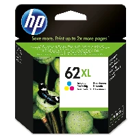 HP 62XL TRI-COLOR INK CARTRIDGE