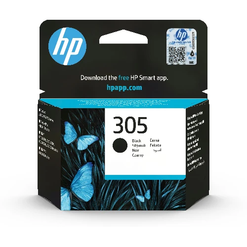 HP 305 BLACK ORIGINAL INK CARTR.