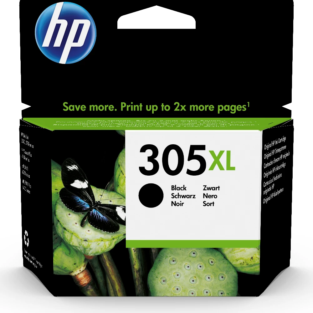 HP 305XL HIGH YIELD BLACK ORIGINAL INK CARTR