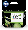HP 305XL HIGH YIELD TRI-COLOR ORIGINAL INK CART.