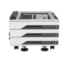 3 X 520-SHEET TRAY WITH CASTERS