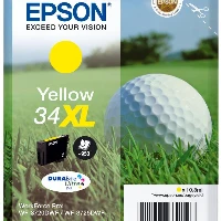 34XL GOLF BALL DURABRITE ULTRA SINGLE YELLOW INK