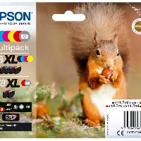 378XL / 478XL SQUIRREL CLARIA PHOTO HD MULTIPACK 6