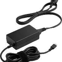 HP65WUSB-CLCPowerAdapter,Notebook,Indoor,65W,AC-to-DC,HP,Black