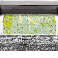 HP Designjet T1700 44-in PostScript Printer, Thermal inkjet, 2400 x 1200 DPI, HP-GL/2, PDF 1.7, PostScript 3, TIFF, URF, Cyan, Grey, Magenta, Matte black, Photo black, Yellow, 116 pph, 0.1%