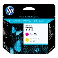 CE018A HP 771 MAGENTA/GIALLO TESTIN