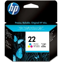 HP CARTUCCIA TRICROMIA N.22 5ML 165 PAGINE