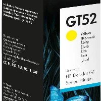 HP GT52 YELLOW ORIGINAL INK BOTTLE